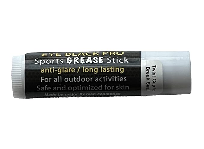 Pro-Sports stick, Cream Tube, reduce glare, sun block, SFX face painting, Baseball/Football/Softball, made KOREA (1 Pack)