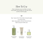 Patchouli Garden Damage Repair Shampoo - Korean Hair Care Nourishing Shampoo for Men & Women w/Patchouli Leaf Water, Protein Complex & Green Herb Complex - Vegan Scalp Cleanser (15.22 fl.oz)