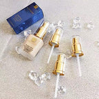 2pcs Replacement Pump for Foundation Bottle Compatible with Both Double Wear and Mac(Gold Color)
