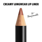 NYX PROFESSIONAL MAKEUP Slim Lip Pencil, Long-Lasting Creamy Lip