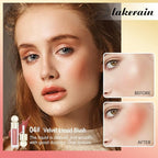 Natural-Looking Matte Finish Liquid Blush Face Tint - Waterproof & Long-lasting Pink & Red Blush Stick (4)