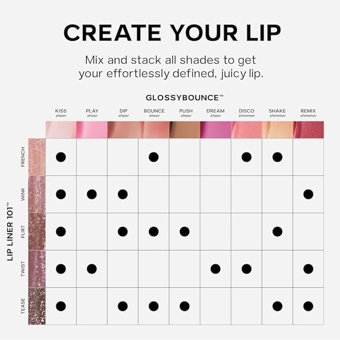 Saie Lip Liner 101 - Lip Pencil Made with a Creamy, Soft Matte Formula for a Naturally Framed or Fully Filled Look - Supercharged with Shea Butter & Jojoba Oil - Wink (.05 oz)