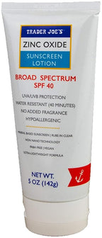 Trader Joe's Zinc Oxide Mineral