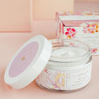 LOLLIA Breathe Body Butter, 5.5 oz. - Peony & White Lily Fragrance - Shea Butter & Cocoa Butter, Body Lotion for Women, Hydrating & Smooth Body Moisturizer
