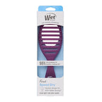 Wet Brush Speed Dry Hair Brush, Purple Frost - Vented Design & Soft HeatFlex Bristles Are Blow Dry Safe - Ergonomic Handle Manages Tangles - Pain-Free Hair Accessories