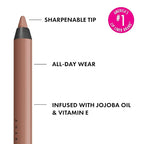 NYX PROFESSIONAL MAKEUP Line Loud Lip Liner, Longwear and Pigmented Lip Pencil with Jojoba Oil & Vitamin E - Global Citizen (Medium Neutral Nude)