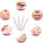 6 Pcs Light Pink Eyebrow Razor, Face Razors Multipurpose, Facial Razors for Women Men, Eyebrow Trimmers Shaver with Protective Cover, Dermaplaning Tools for Face Body Use, Facial Hair Removal Tools