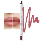 Matte Gel Lip Liner Pencil | Weightless & CreamyTexture - Sharpenable - Longwear & Waterproof - High Pigmented & Flawless Finish - Cruelty-free & Paraben-Free,- 410, 1,7g/0.05oz