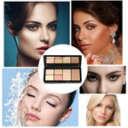 Concealer Contour Palette, Cosmetics Cream Contour and Highlighting
