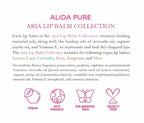 Aria Lip Balm Collection, Vegan Lip Lips,