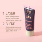 Pixi Sheer Cheek Gel - Flushed | Gel Blush For A Sheer Flush Of Colour | Oil-Free & Fragrance-Free Hydrating Liquid Blush | 0.45 Fl Oz