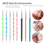 5PCS Dotting Pens with 3