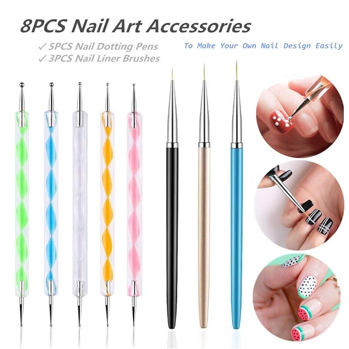 5PCS Dotting Pens with 3