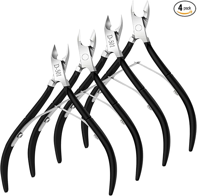 4 Packs Cuticle Nipper, Premium