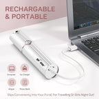 Facial Hair Remover, Upper Lip Hair Removal for Women, Electric Face Razor/Shaver, Gurelax Hair Removal Device, with a Storage Bag