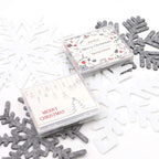 [200 Counts + Mirror Case] Christmas Edition Natural Bamboo Charcoal Oil Blotting Sheets for Face with Mirror Case