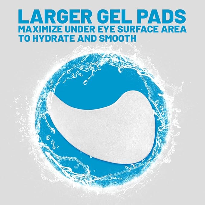 White Jasmine Eye Patches - Korean Eye Patches for Puffy Eyes - Collagen Eye Mask - Under Eye Patches Korean - Puffy Eyes and Dark Circles Treatment, Spa Masks for Women & Men - 60 pcs