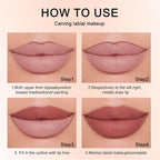 12 Colors lip liner pencils, Modern Classic Lip Liner, Lip Liner Pigmented Vegan Matte, Lasting Finish Lip Liner, Luxurious Creamy Long Lasting Lip Liner, Prevents Feathering and Fading, (04)