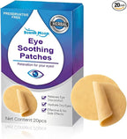 Eye Care Patch 20PCS Eye Pads for Tired Eyes & Dry Eyes Eye Cooling Pads for Puffy Eyes, Office Eye Relief & Refresh Refresh and Revitalize Tired Eyes