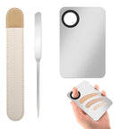 Foundation Spatula Set - Stainless Steel Makeup Mixing