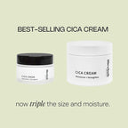Meebak Cica Cream | Daily Repair Moisturizer with Niacinamide, Ceramide, & Retinol | Deep Hydration & Soothing | Locks in Moisture | Suitable for Sensitive Skin