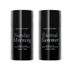 Each & Every Aluminum Free Deodorant for Women & Men, Lavender & Lemon + Coconut & Lime - All Natural Deodorant for Sensitive Skin, EWG Verified - Clean, Baking Soda-Free, Plant-Based - 2.5oz, 2 Pack