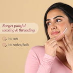 Facial Razor for Women | Painless & Precision Face Hair Removal | for Peach Fuzz, Eyebrow, Chin & Upper Lip | Gentle Exfoliation & Smoother Skin | 3 Count (Pack of 2)