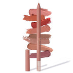 Nude Lip Liner Pencil, Automatic Waterproof Nude Pink Lipliner with Built-in Sharpener, Long Lasting Lip Liner for Lip Defining, Creamy, Soft, Highly Pigmented, Miss Victoria