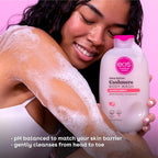 eos Shea Better Cashmere Body Wash, Coconut Waters, Moisturizing and Nourishing, pH Balanced Creamy Gel Formula, Paraben & Phthalate Free, Sensitive Skin,16 fl oz