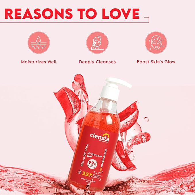 Clensta Red Aloe Vera Multipurpose