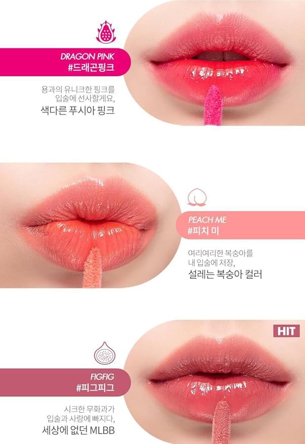 rom&nd Juicy Lasting Tint - Vivid, Glossy, Moisturizing Lip