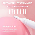 7-in-1 Electric Razor for Women - Painless Facial Hair Removal & Bikini Trimmer, Nose Eyebrow Pubic Hair Shaver with Replaceable Razors, Waterproof Women's Grooming Kit & Electric Shaver