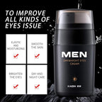 AKARY Men Eye Cream Day and Night Firm Skin Skin Care Essence Eye Moisturizing Smoothing Remove Black Bag Fine Lines Wrinkles