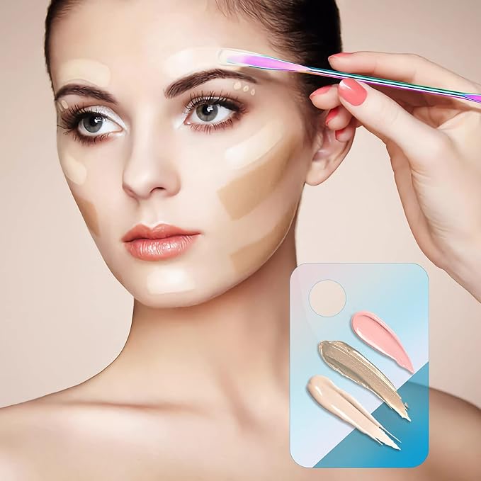 Makeup Spatula Korean Set, Senbos Professional Acrylic Makeup