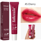 Tinted Lip Butter Balm - Tinted Moisture Gel Lip Gloss | Hydrating Glow Tinted Lip Care | Tinted Lip Stain (Cherry, 05)