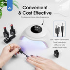 72w uv nail lamp, faster