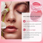 6PCS Bee Lip Balm Honey Pot，Honey&Strawberry&Watermelon&Cherry&Apple&Coconut