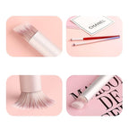 6pieces ombre nail brush wood