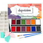 Depvision Alcohol Activated Face Paint SFX Makeup 12
