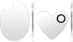 yueton 2SET Stainless Steel Color Palette Makeup Mixing