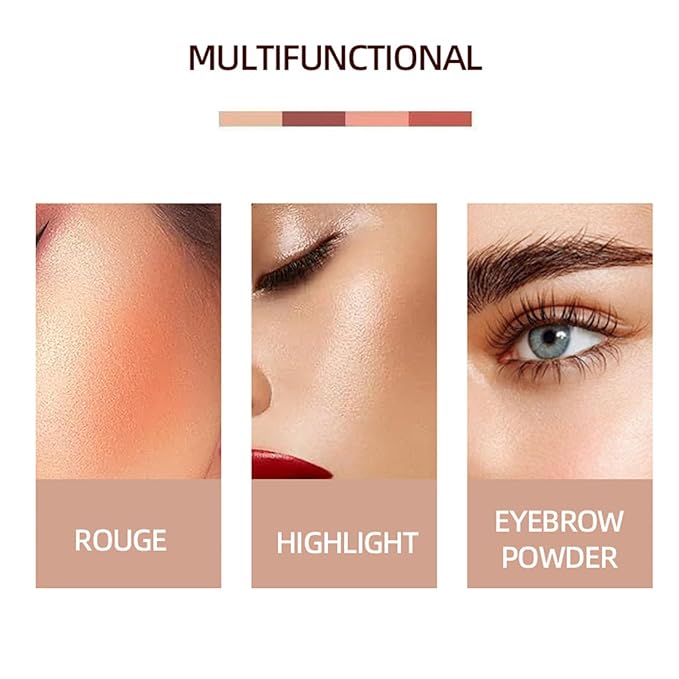 Mattew Eyeshadow Palette 9 Colors Cool Toned Matte Glitter Eyeshadow Palette (Color 02)