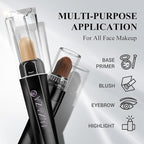 3PCS Eyeshadow Stick,Pro Longwear Matte Eye Shadow Sticks Pencil Crayon-Denim