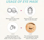 PURABEAUTY Advanced Eye Treatment Mask, Anti-Aging, Reduce Wrinkles and Fine Lines, Under Eye Treatment For Dark Circles, Under eye Mask For Puffiness- 60 PCs