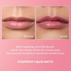 Oulac Matte Liquid Brown Lipstick for Women, Long Lasting Lipstick Waterproof Lip Stain, No Transfer, Creamy High Pigmented Formula with Rose Oil, Vegan & Cruelty-Free,Brown M03