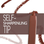 Matte Lip Liner Pencil,Highly Pigmented Retractable Lip Crayon,All Pencil,Highly