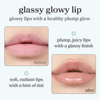 NOONI Korean Lip Oil - Applemint | Long-Lasting, Moisturizing, Plumping, Revitalizing for Dry Lips, Waterproof, No Peel Off, Hydrating, Nourishing Crystal Clear, 0.12 FL Oz