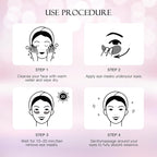 Under Eye Patches (60 Pcs) - 24K Gold Under Eye Mask - Collagen Eye Gel Pads for Removing Dark Circles, Puffiness & Wrinkles Refresh Your Skin