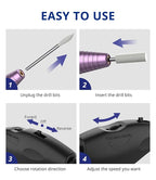 Airsee n24 portable electric nail