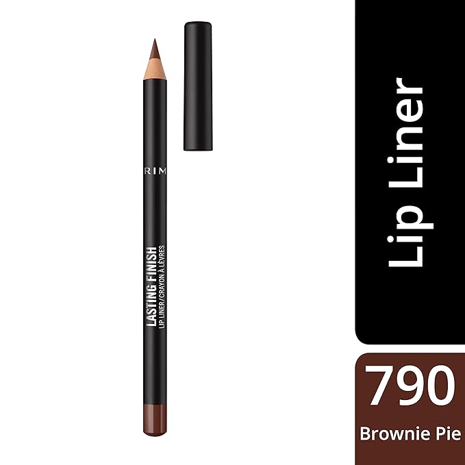 Rimmel Lasting Finish 8HR Lip Liner, 790 Brownie Pie, Pack of 1 (Pack of 2)