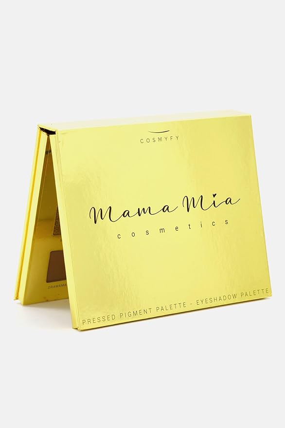 Mama Mia Pressed Pigment Eyeshadow Palette, 12 Color